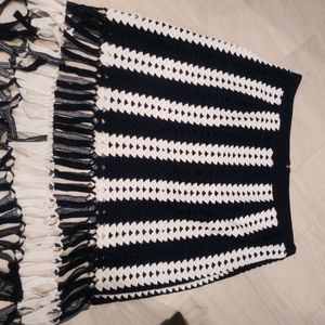 Elouquii fringe skirt